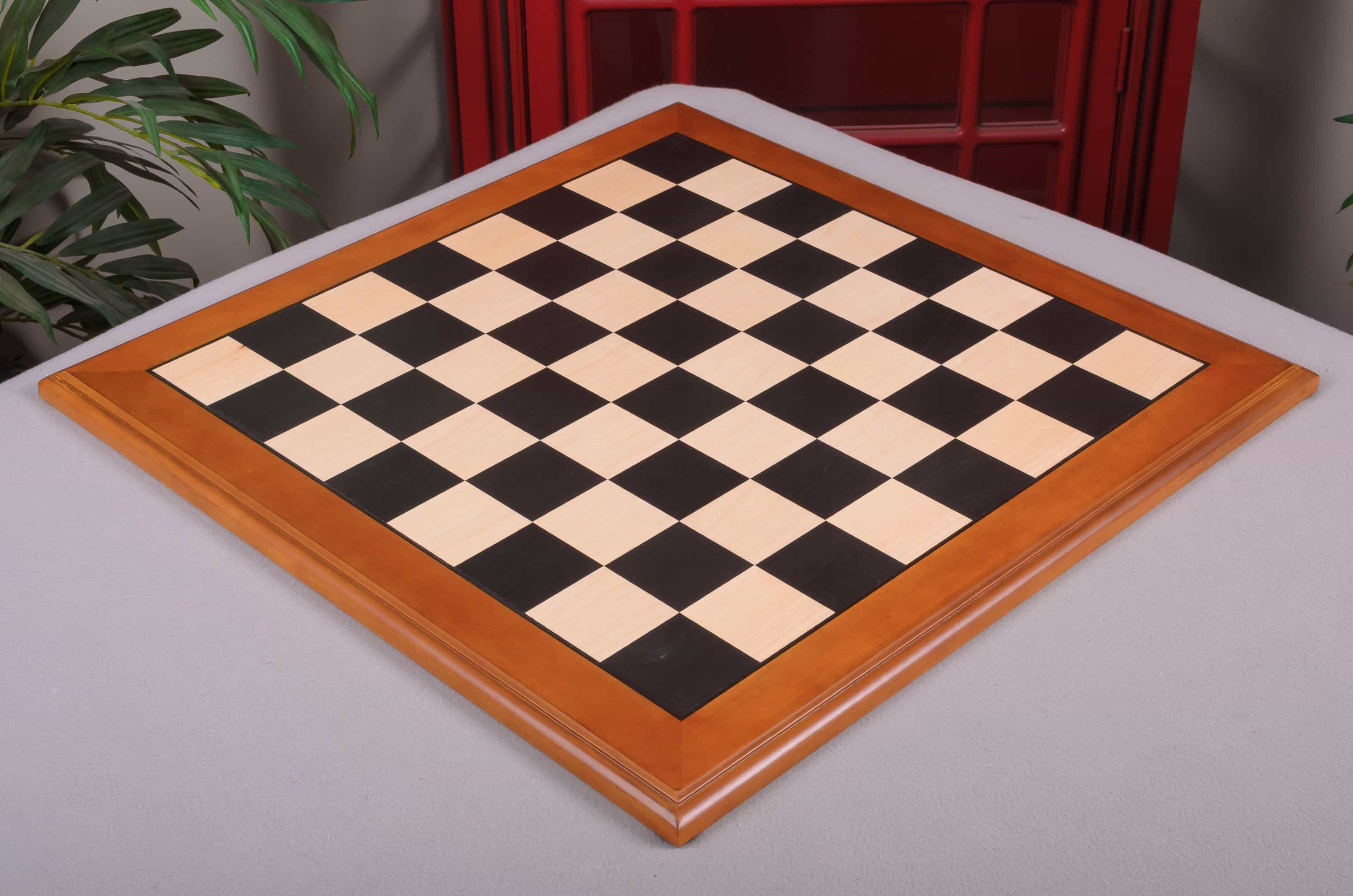 Imperfect - 2.25" - Ebony - Superior Traditional Chess Board