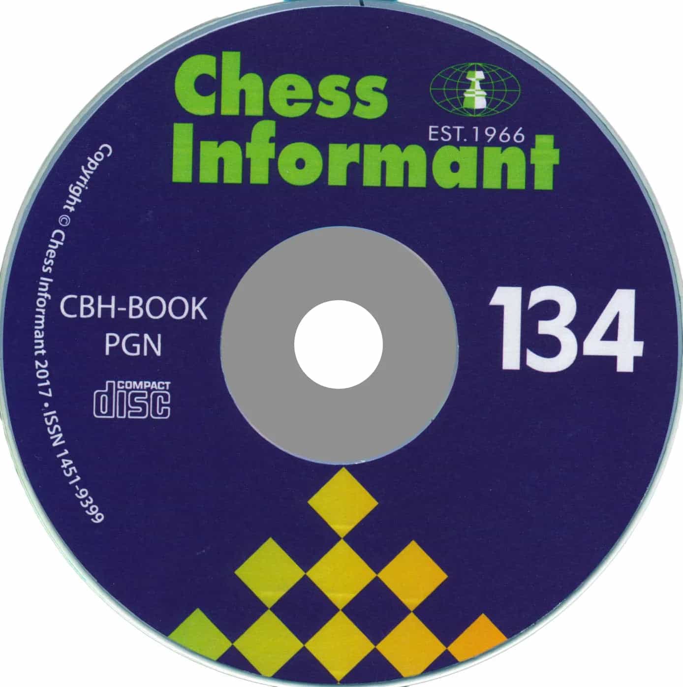 Chess Informant Issue 134 on CD