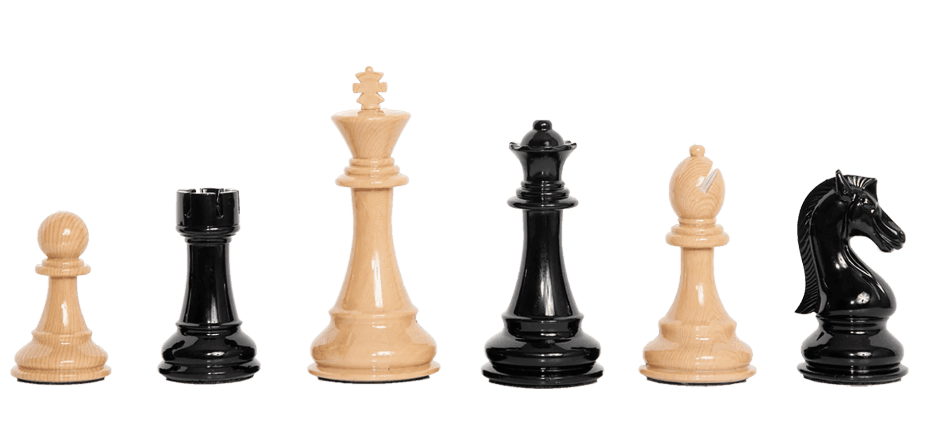 The Candidates Series Chess Pieces - 4.25" King - Woodtek