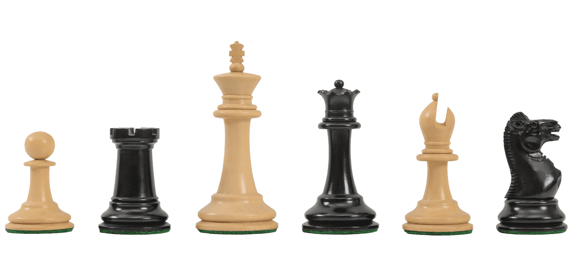 The Anderssen Dropjaw Series Luxury Chess Pieces - 3" King