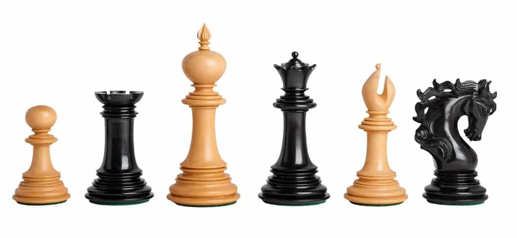 The Forever Collection - Benevento Series Artisan Chess Pieces - 4.4" King