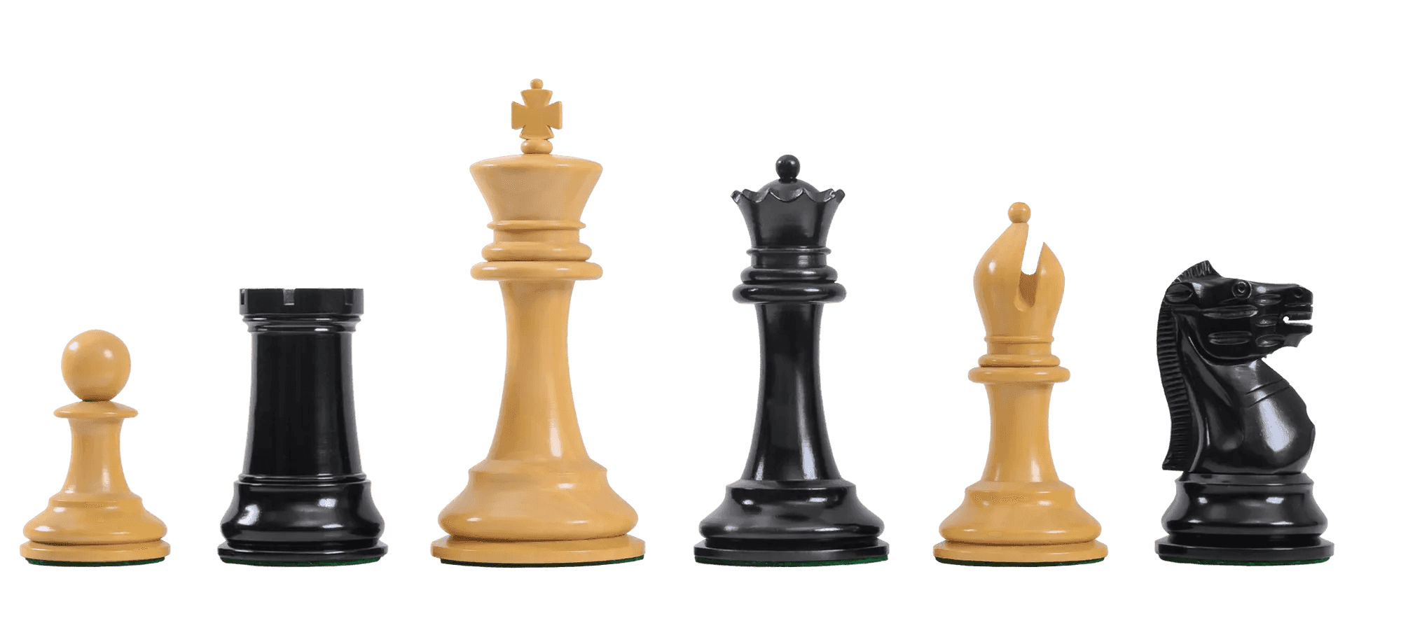 The Blackburne Series Luxury Chess Pieces - 4.4" King