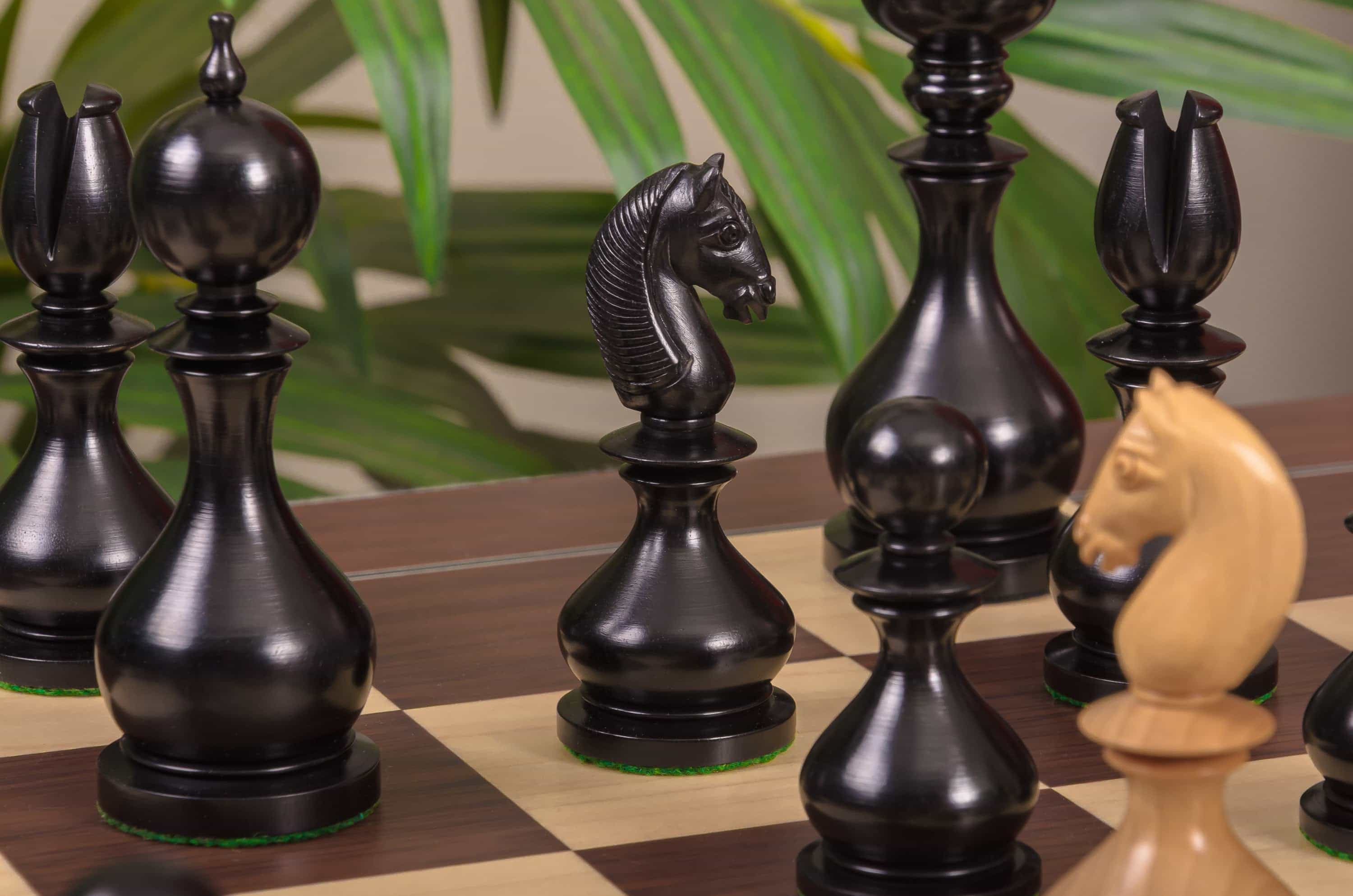 The Dublin Luxury Chess Pieces - 4.1" King - From The Camaratta Collection