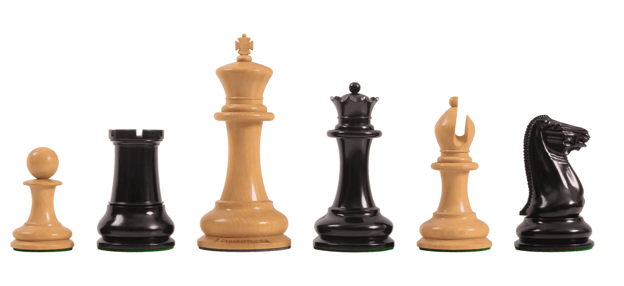 The 1849 Cooke Luxury Chess Pieces - 4.4" King