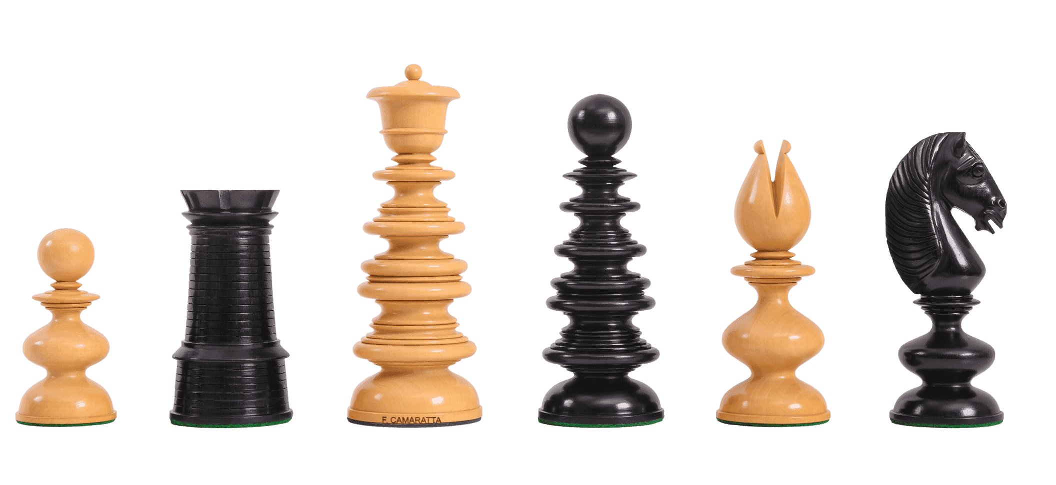 The Calvert Luxury Chess Pieces - 4.5" King