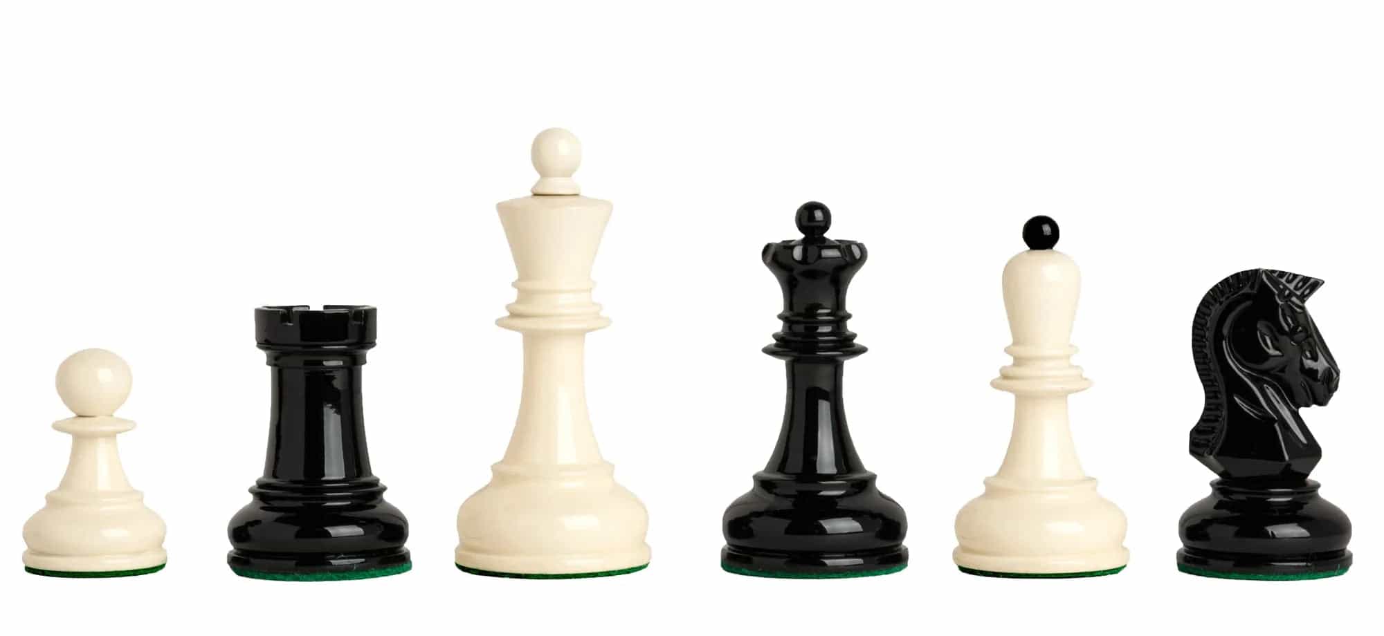 The Dubrovnik Series Chess Pieces - 3.75" King - Lacquered