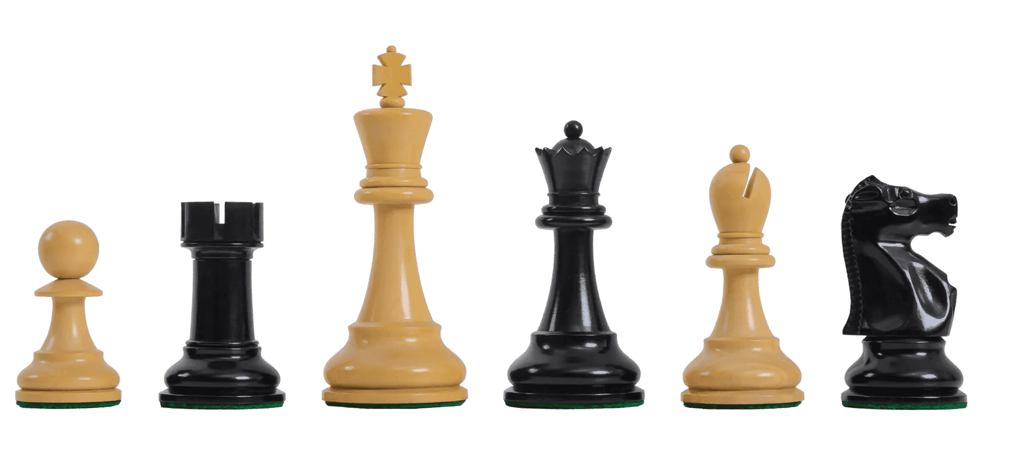 The Fischer Series Luxury Chess Pieces - 4.4" King
