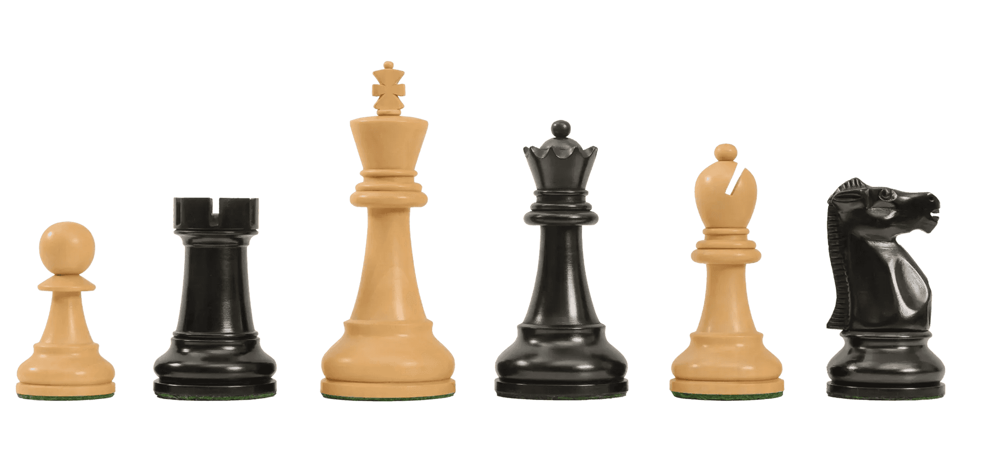 Fischer Spassky Series Chess Pieces - 4.0" King