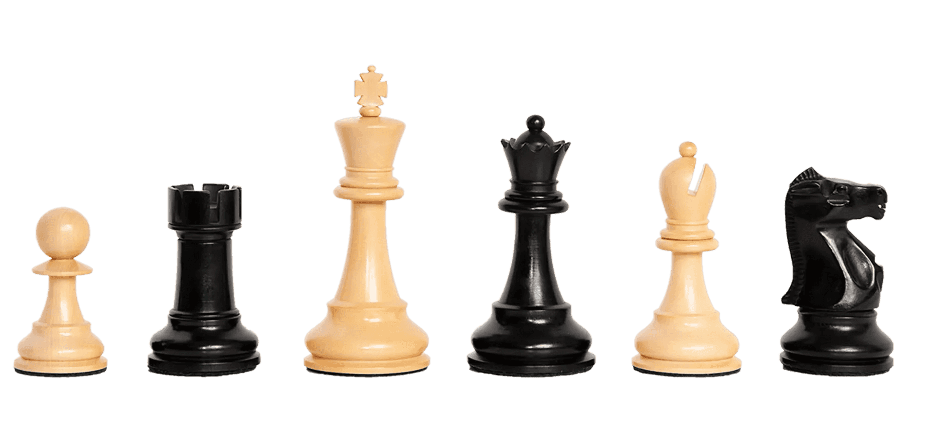 The Fischer Spassky Series Chess Pieces - 4.4" King