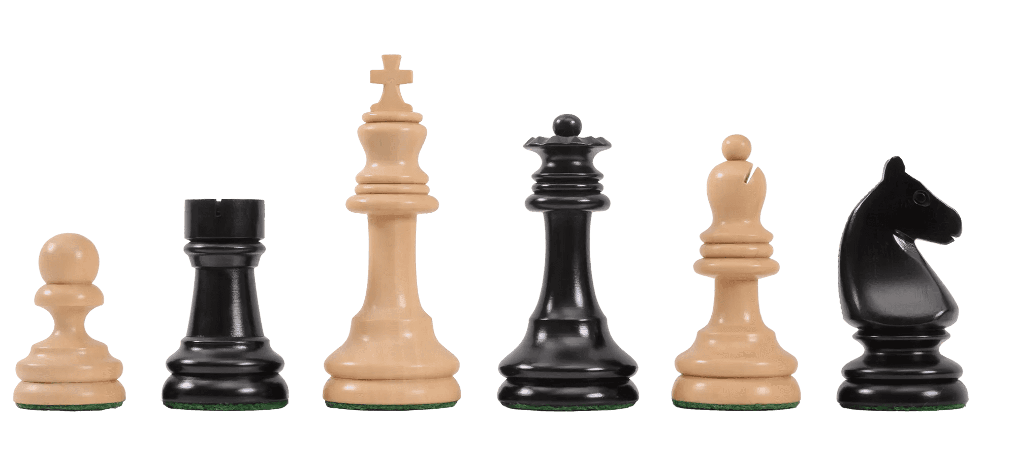 Horn McCrillis Series Wood Chess Pieces