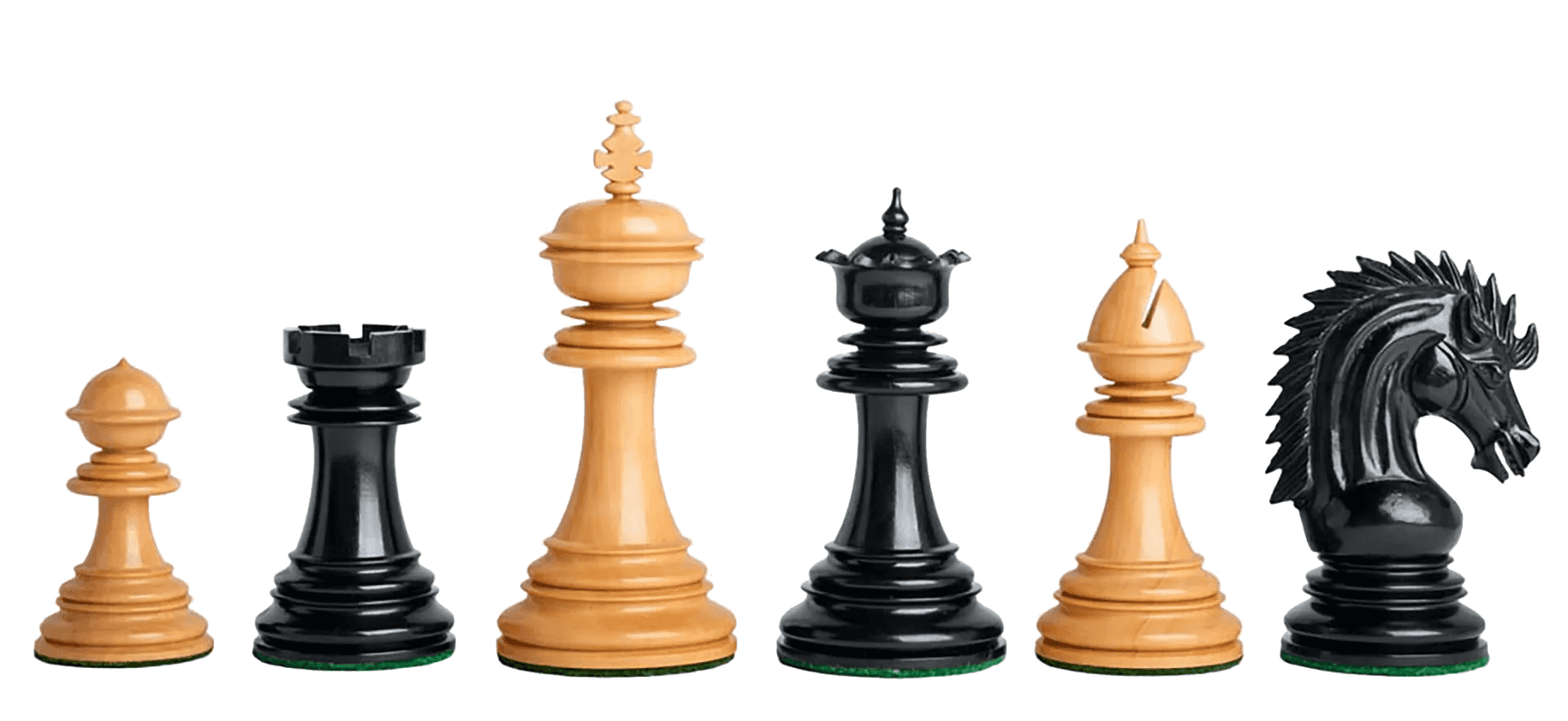 The Modena Series Luxury Chess Pieces - 4.4" King