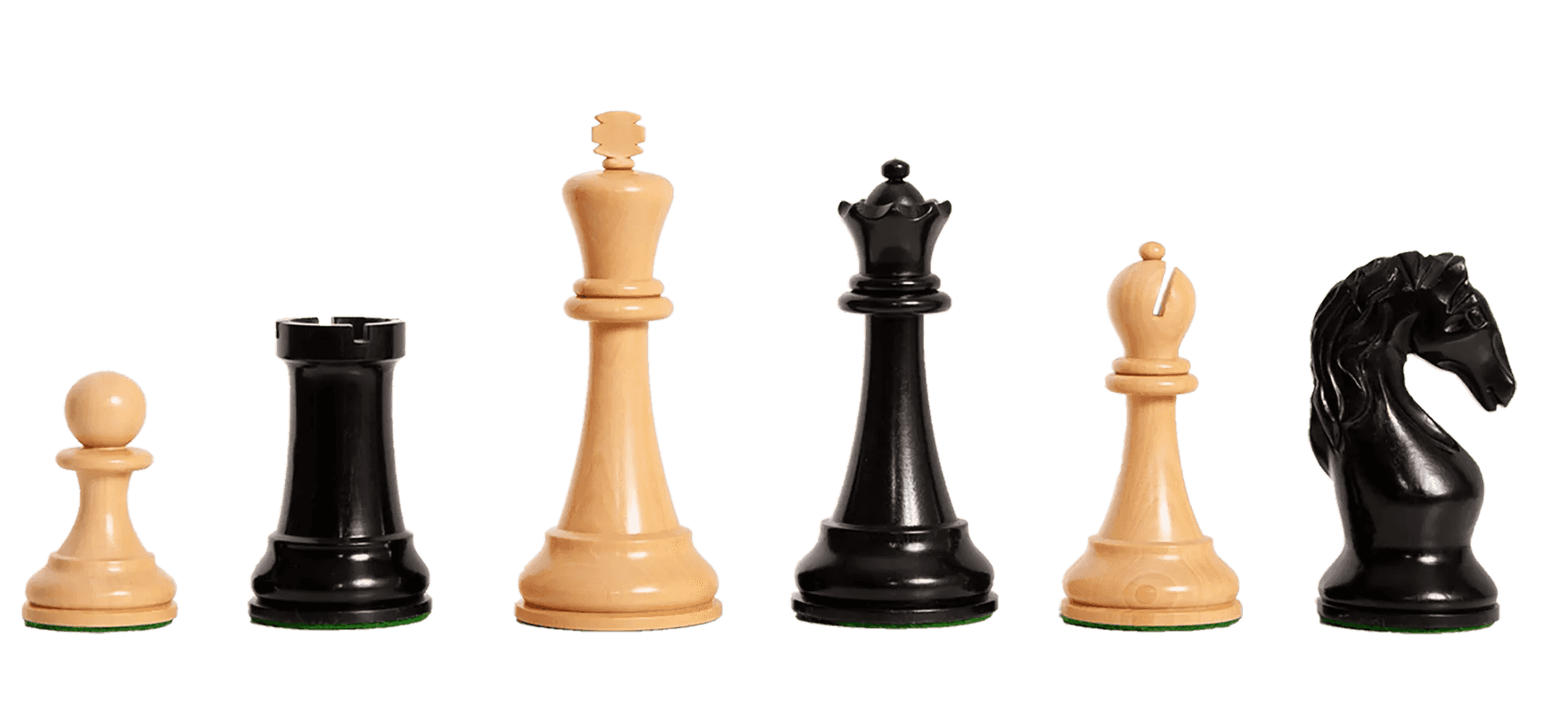 Piatigorsky Cup Series Luxury Chess Pieces, 4.4" King
