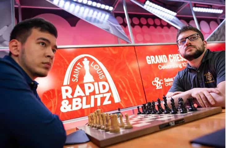 The 2025 Saint Louis Rapid & Blitz Official Series Chess Pieces