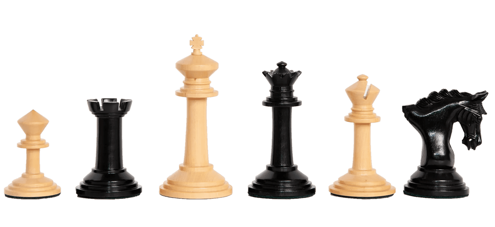 The Vicenza Series Artisan Chess Pieces - 4.0" King