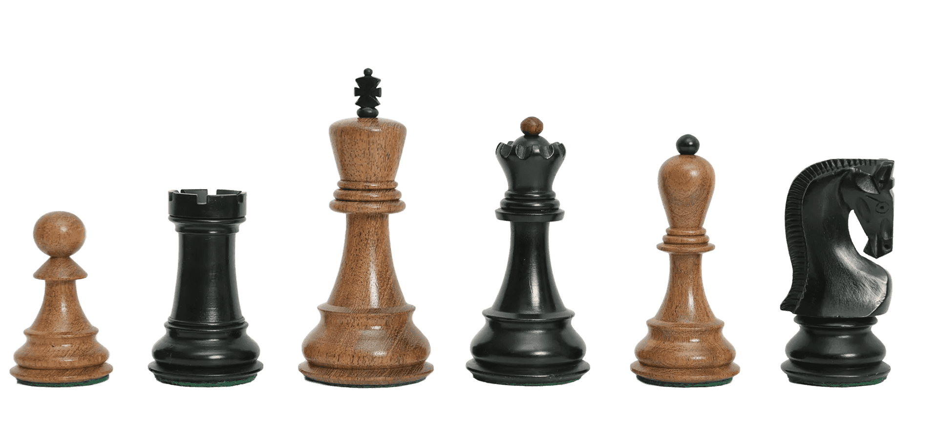 The Zagreb Elite Series Chess Pieces - 3.875" King