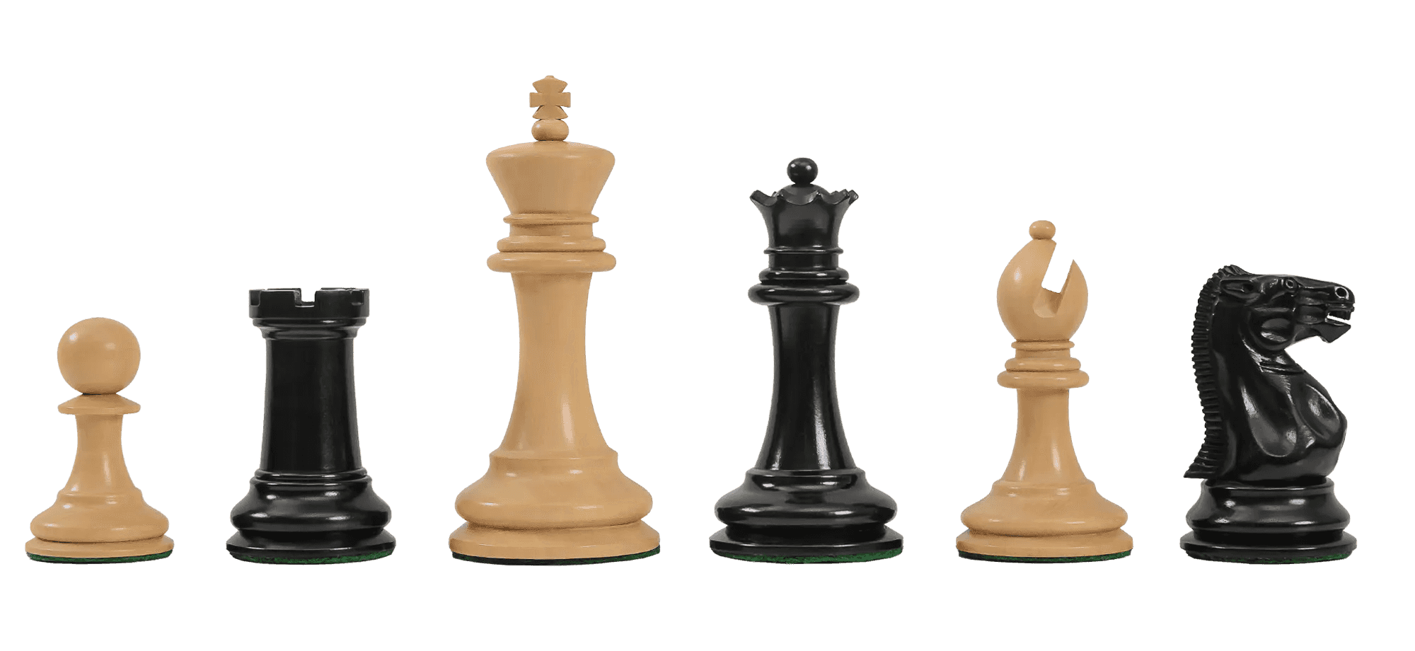 The Zukertort Series Timeless Chess Pieces - 4.0" King