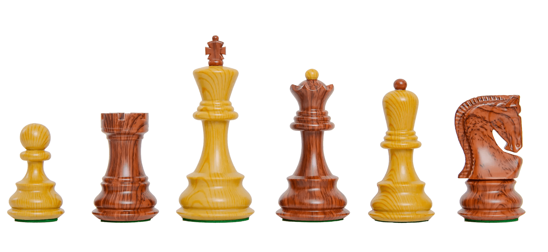 Zagreb Series Chess Pieces - 3.75" King - Woodtek