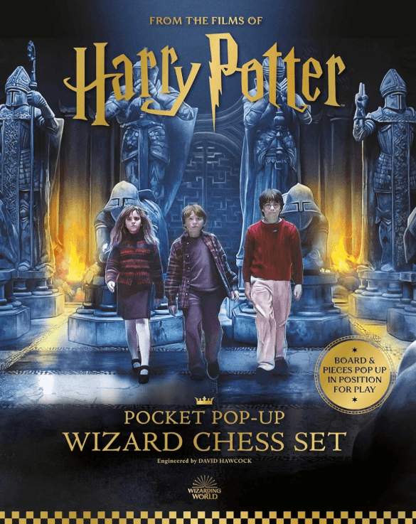 Harry Potter: The Pocket Pop-Up Wizard Chess Set – Hardcover