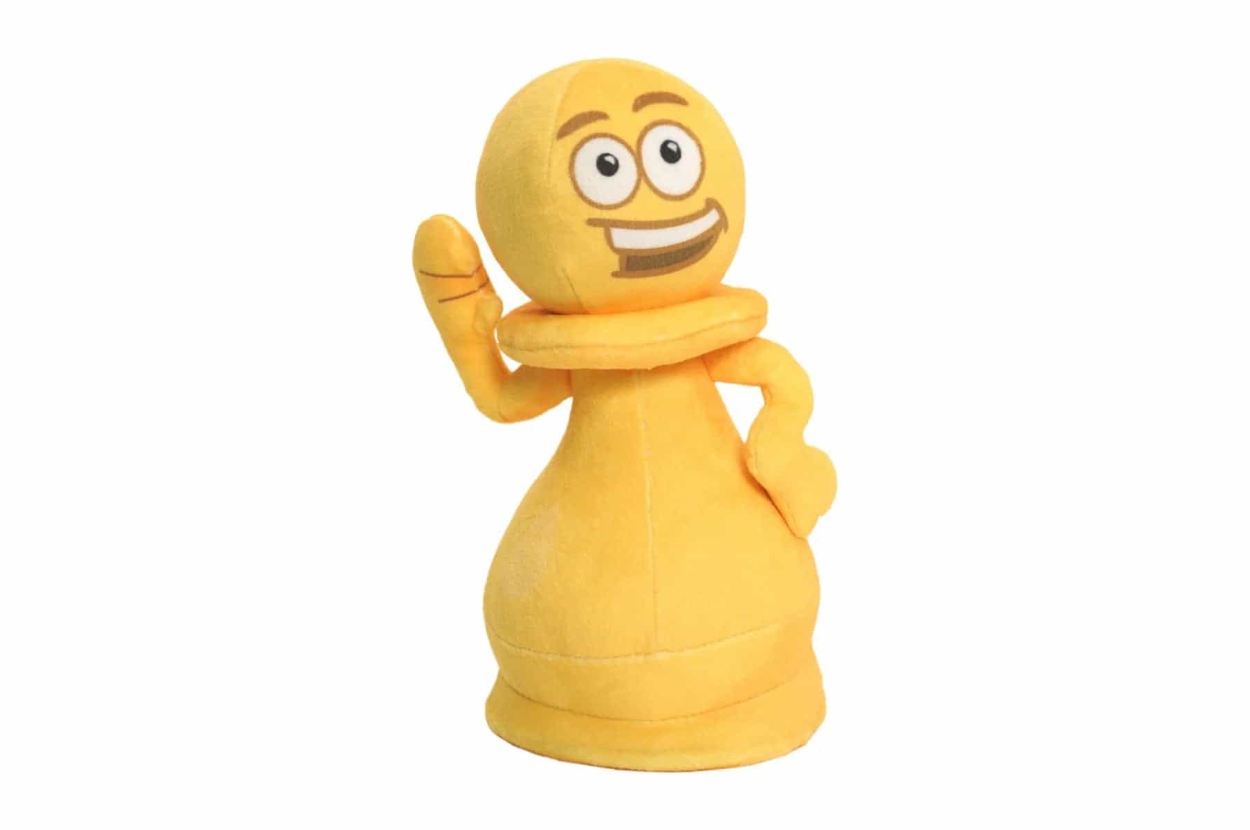 Chesskid Yellow Pawn Plush