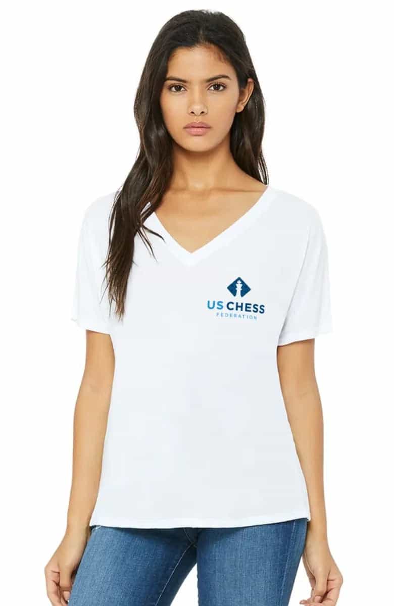 Us Chess Small Logo Women's T-Shirt