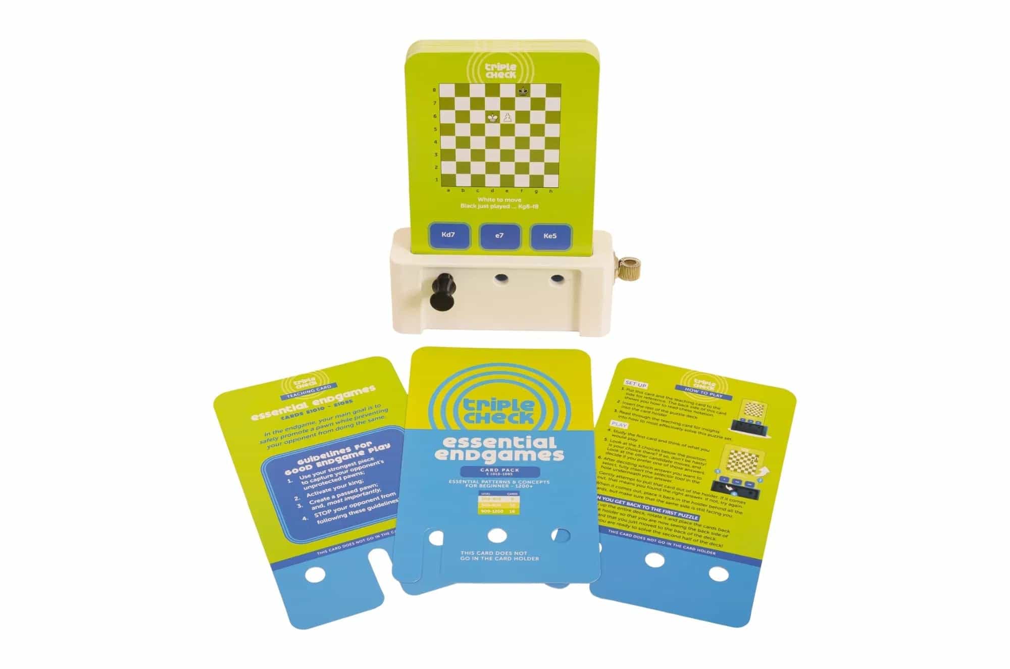 Triple Check Chess Puzzle Game Starter Combo