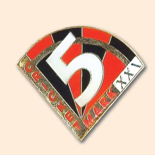 Award Pin – Cricket 5 Mark
