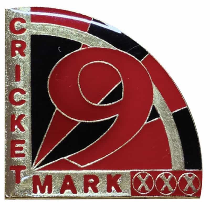 Award Pin – Cricket 9 Mark