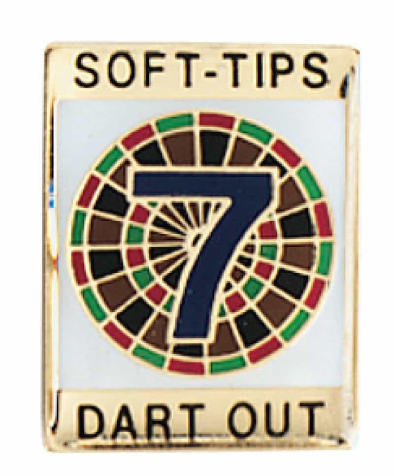 Award Pin – Soft Tip- 7 Dart Out