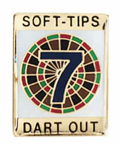 Award Pin – Soft Tip- 7 Dart Out