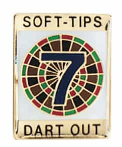 Award Pin – Soft Tip- 7 Dart Out