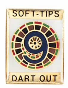 Award Pin – Soft Tip- 9 Dart Out