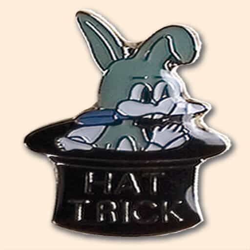 Award Pin – Hat Trick