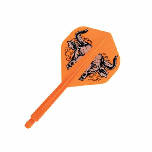 Condor Axe Design Flight & Shaft – Aussie Bull – Orange