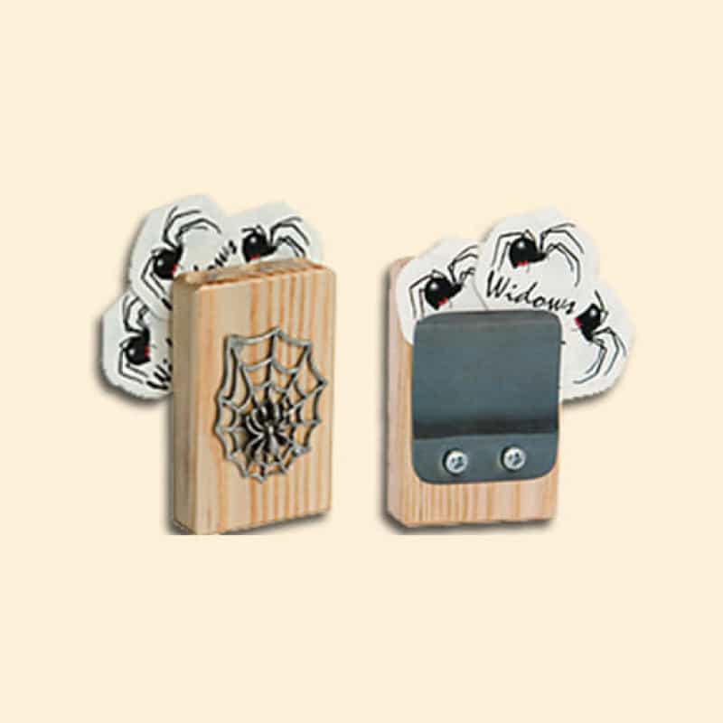 Wood Case “Spider Web” Dart Holder