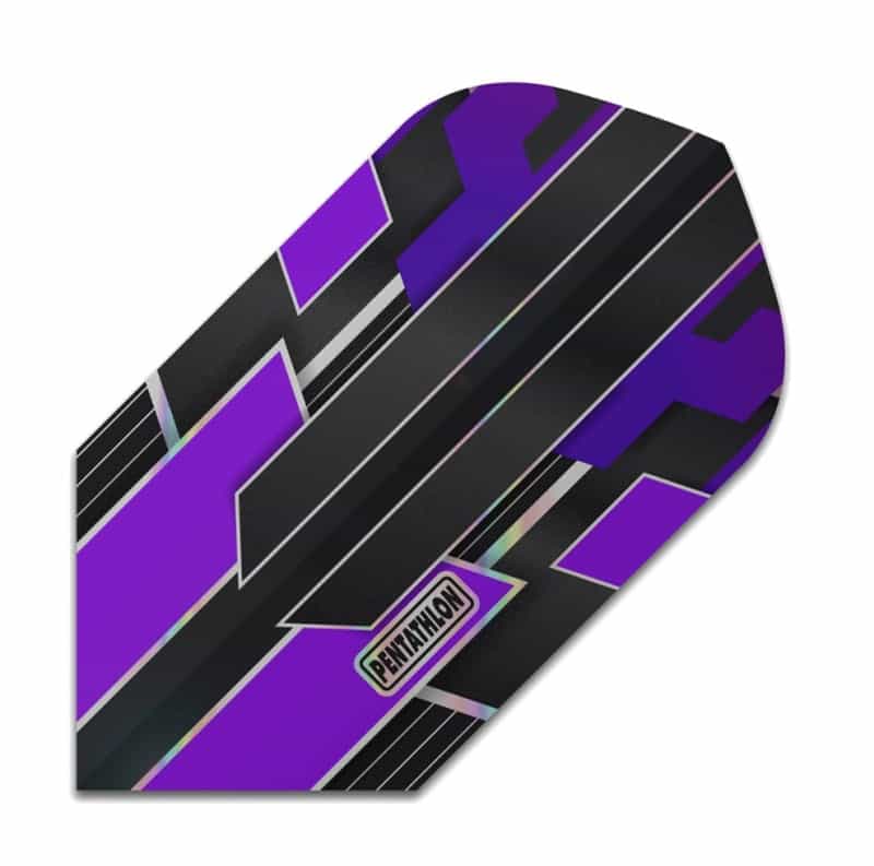 Pentathlon Flights with Purple Décor