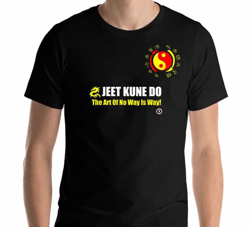 Jeet Kune Do Art of No Way Is Way T-Shirt Black