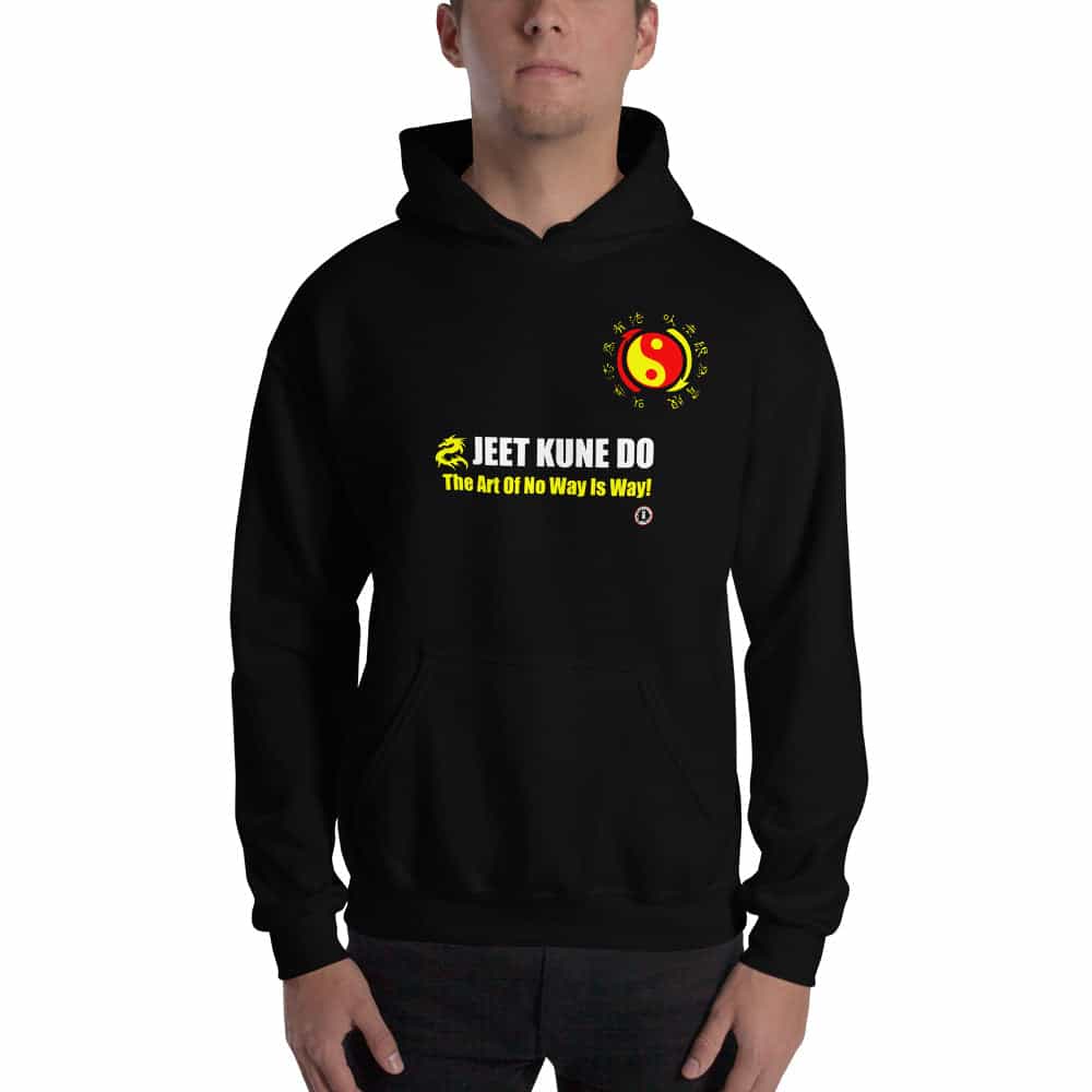 Jeet Kune Do “The Art of No Way Is Way” Black Hoodie