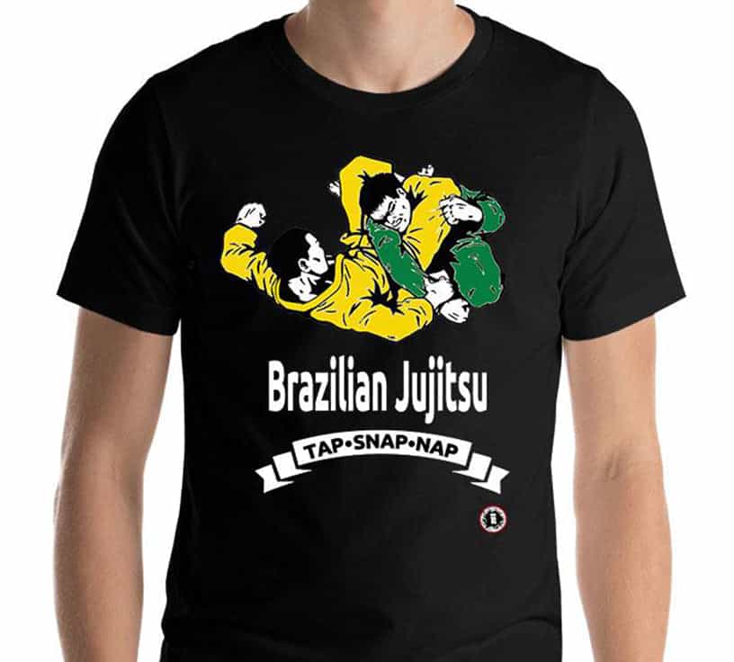 Brazilian Jiu Jitsu Tap Snap Nap T-Shirt