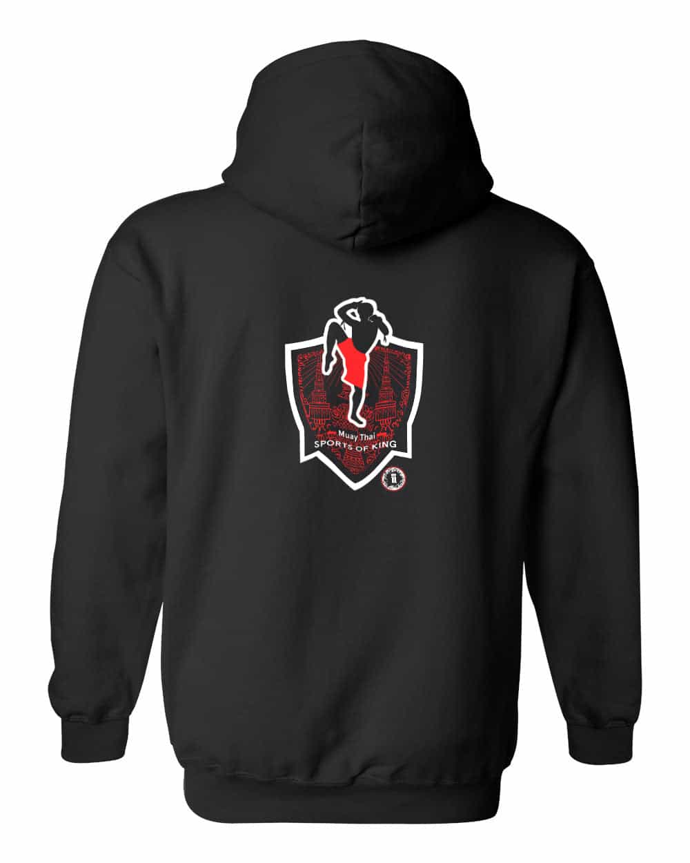 Muay Thai Sport of Kings Hoodie Black Sweatshirt