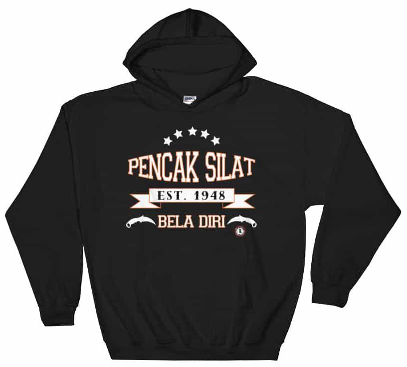 Pencak Silat Fight Club Black Hoodie