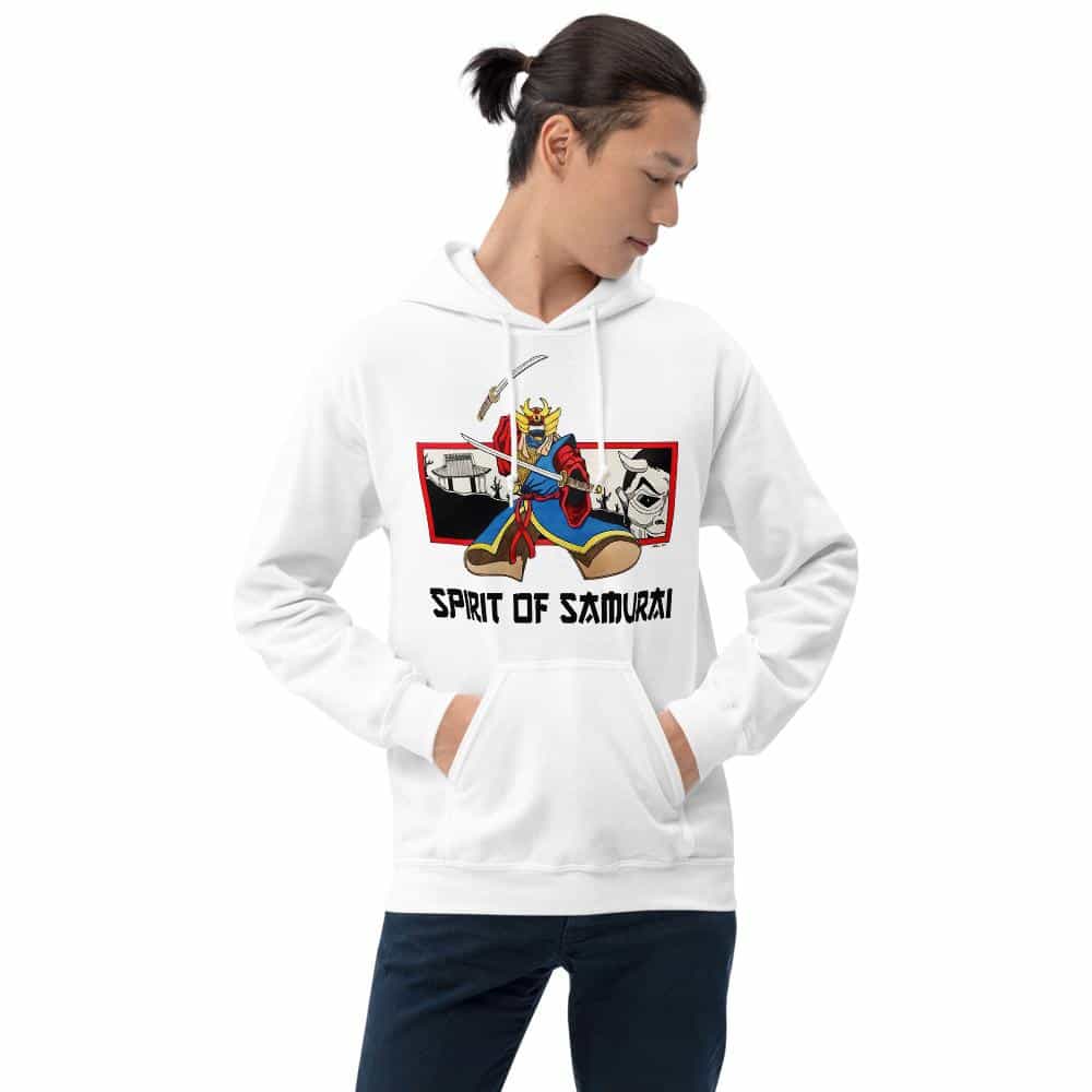 At2705a Spirit Of Samurai Warrior Hoodie Sweatshirt