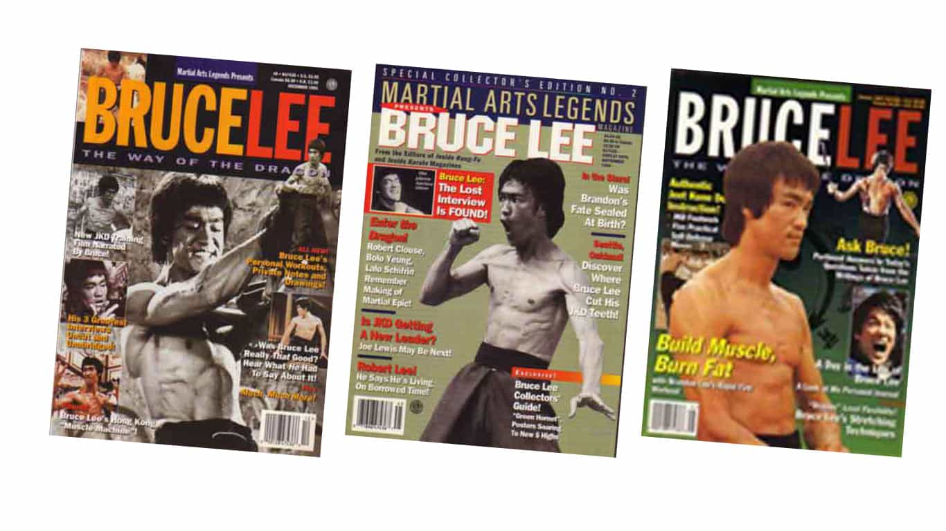 3 Bruce Lee Jeet Kune Do Magazines: Martial Arts Legends 1/97 12/95 9/94 Mint!