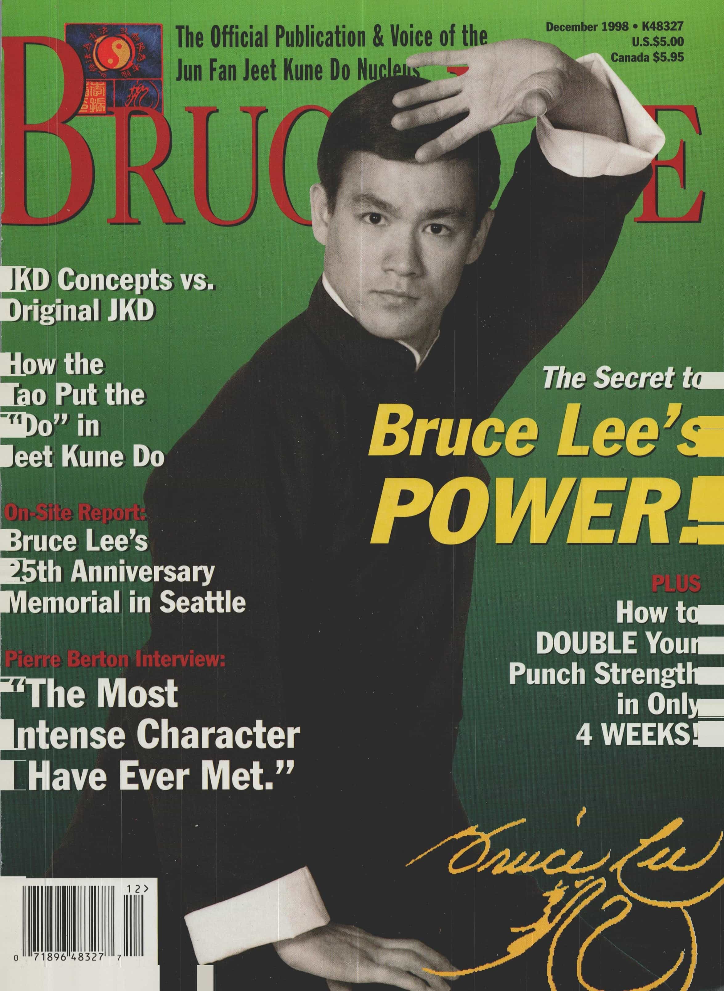 Digital Magazine Bruce Lee Jun Fan Jkd Nucleus 12/98