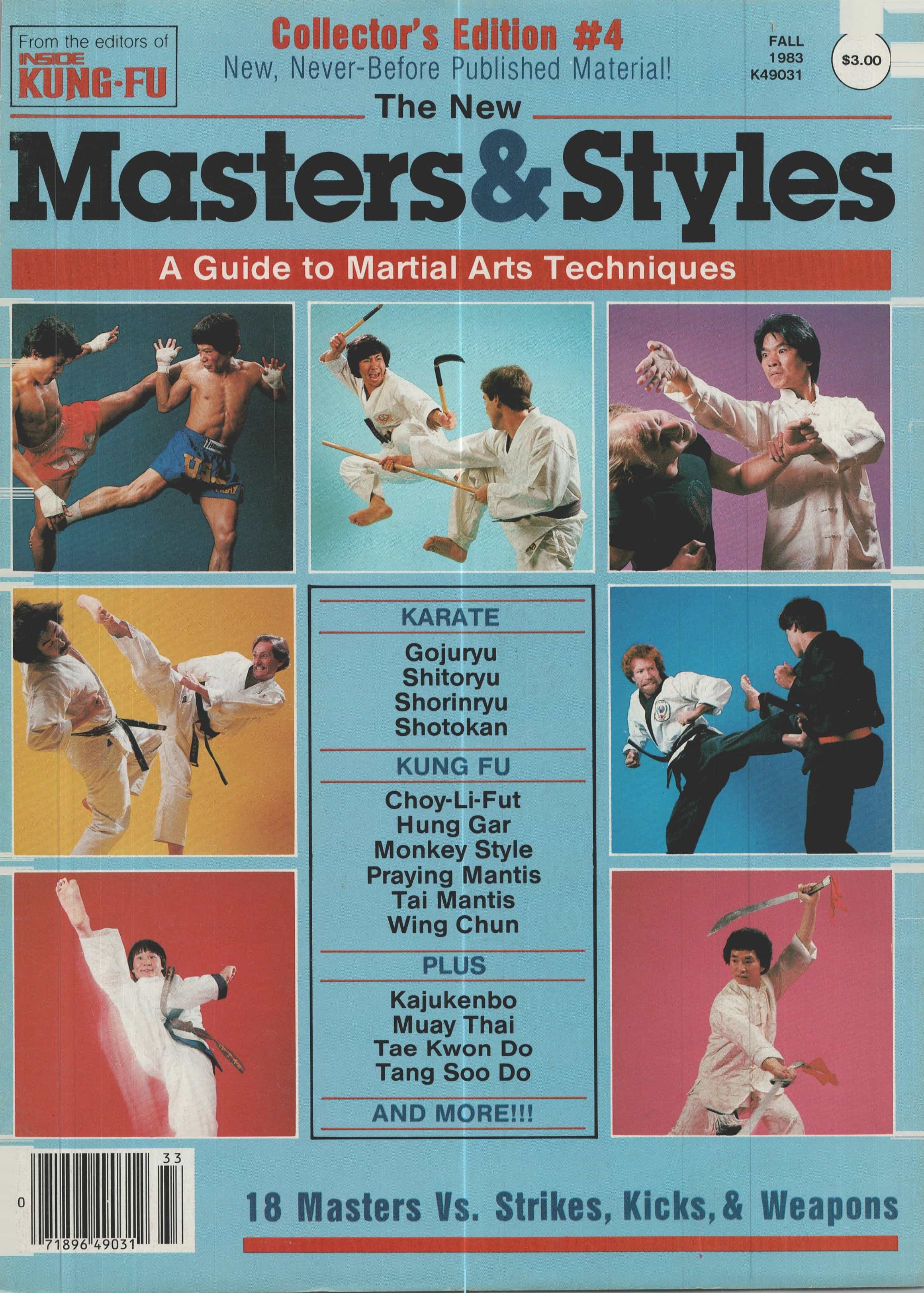 Digital Magazine Masters & Styles Guide To Martial Arts Techniques Fall 83