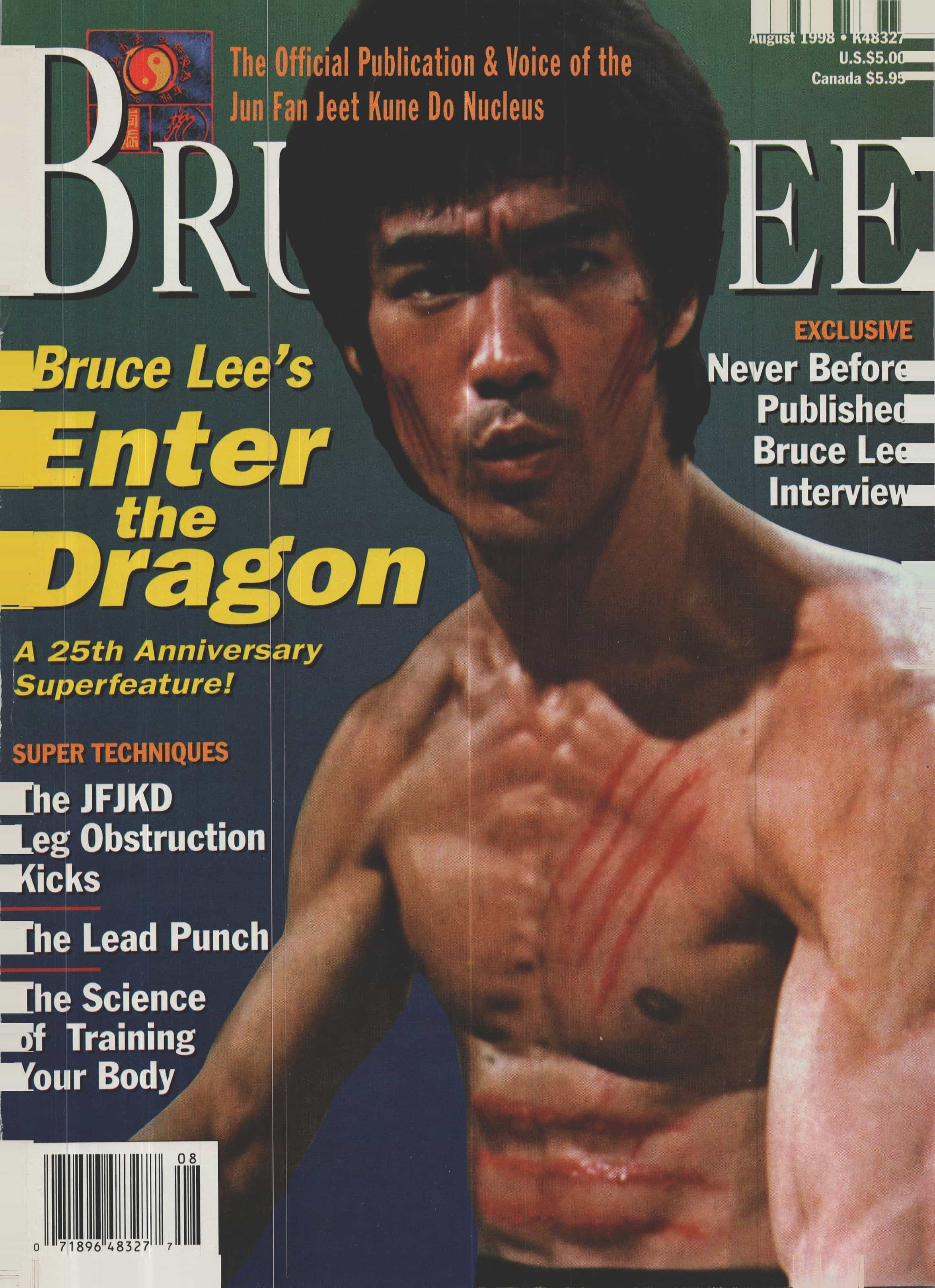 Digital Bruce Lee Jun Fan Jkd Nucleus Magazine 08/98