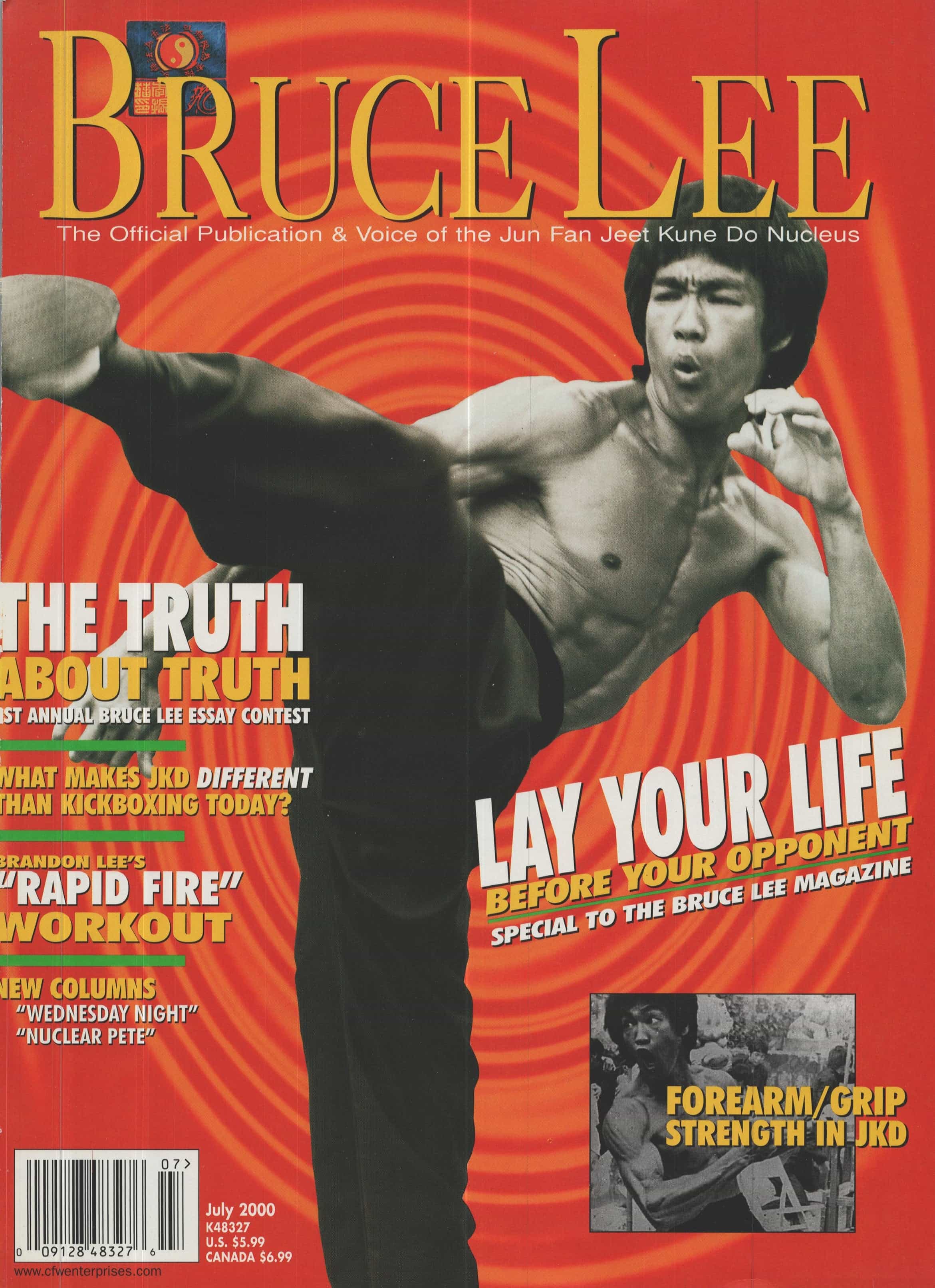 Digital Bruce Lee Jun Fan Jkd Nucleus Magazine 07/00