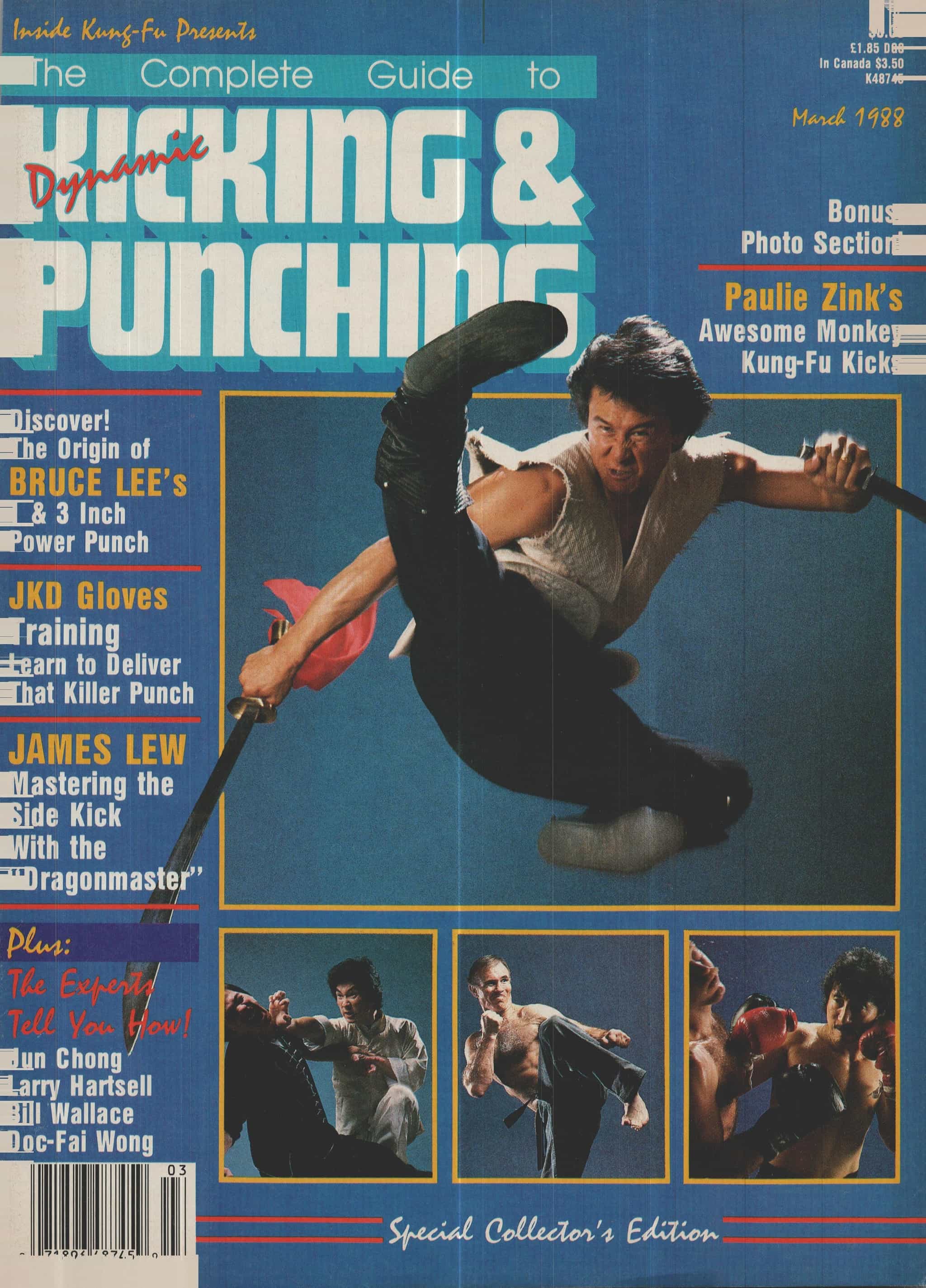 Digital Magazine Complete Guide To Dynamic Kicking & Punching March 1988