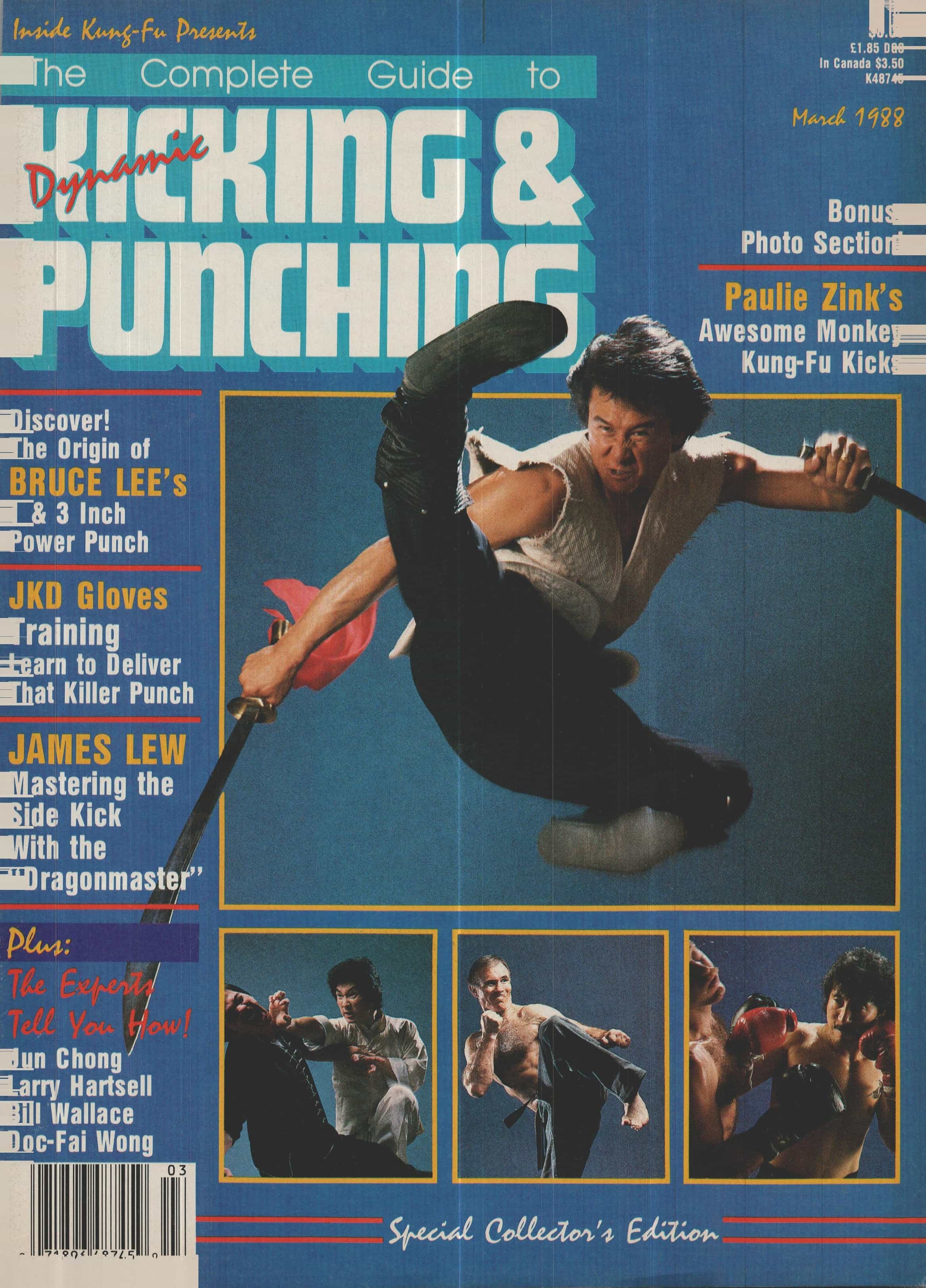 Digital Magazine Complete Guide To Dynamic Kicking & Punching March 1988