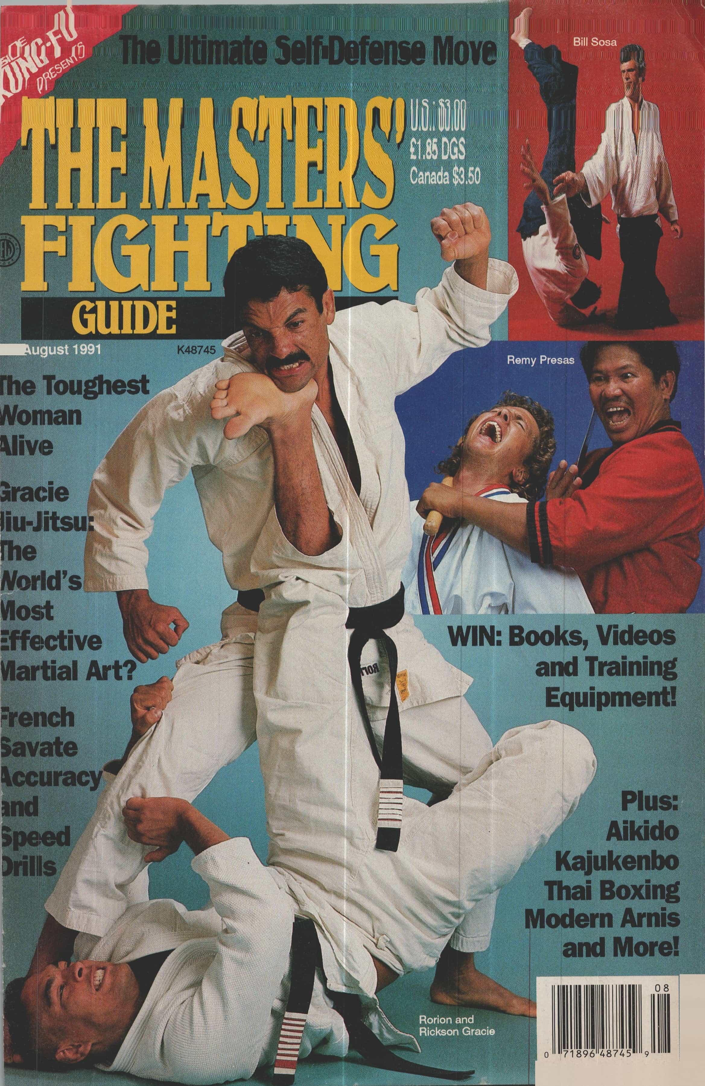 Digital Magazine The Masters' Fighting Guide August 1991