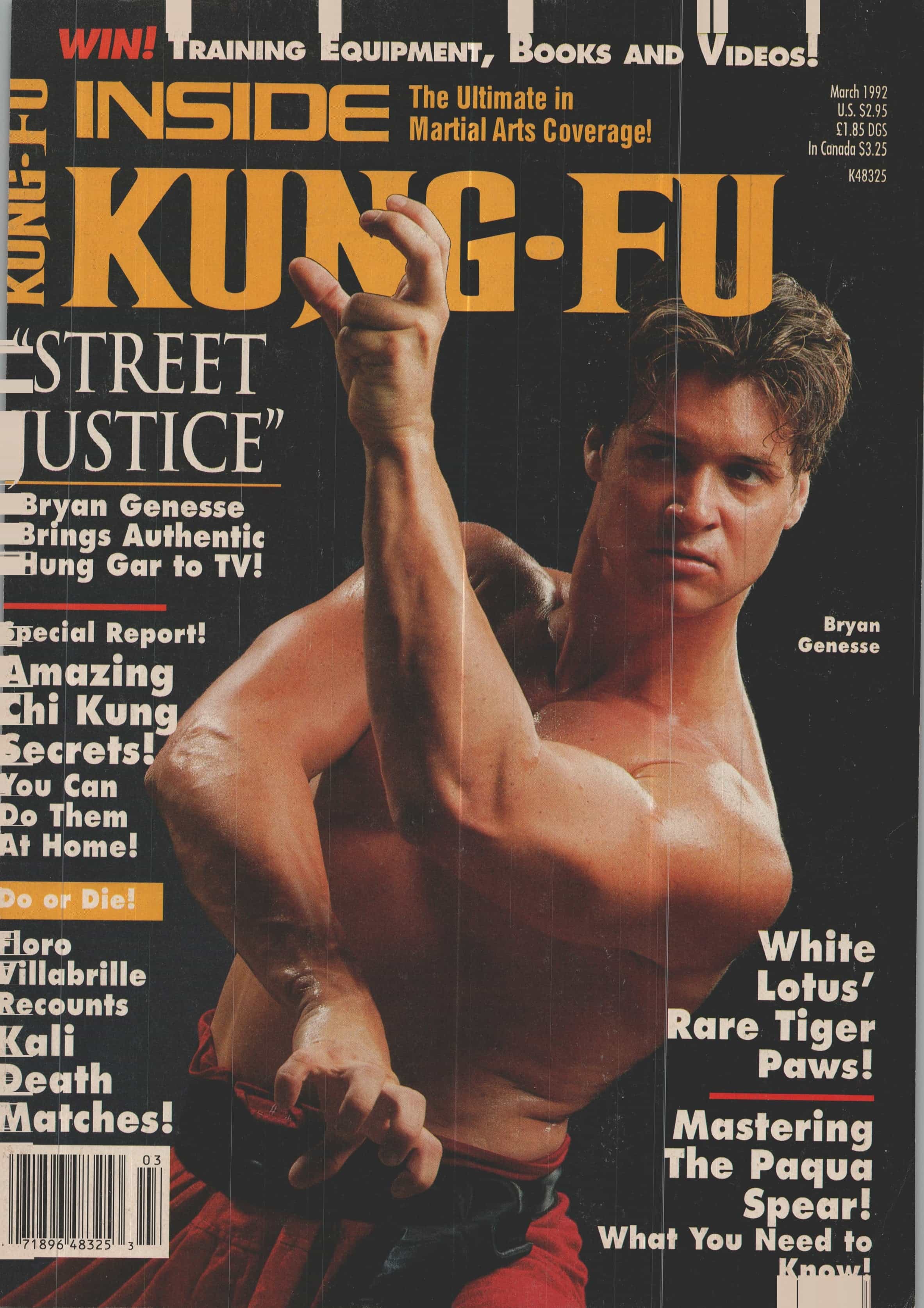 Digital Magazine Inside Kung Fu March 1992